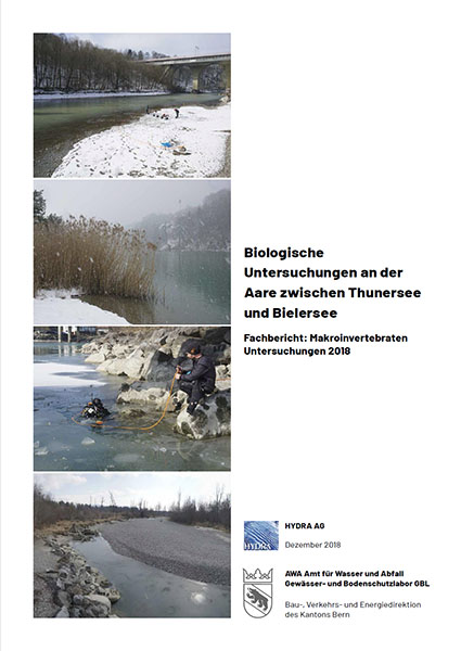 2018 Biologische Untersuchungen an der Aare zwischen Thunersee und Bielersee 2020